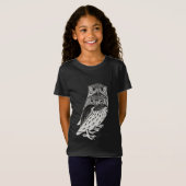 かわいいフクロウ Tシャツ (正面フル)