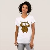 かわいいフクロウ Tシャツ (正面フル)