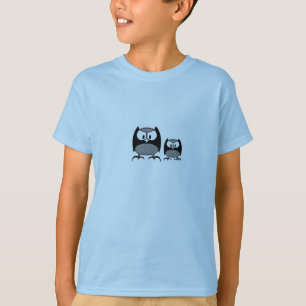 かわいいフクロウ Tシャツ