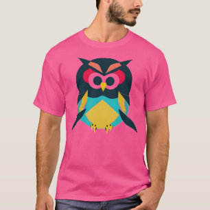 かわいいフクロウ Tシャツ