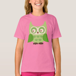 かわいいフクロウ Tシャツ