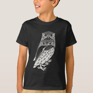 かわいいフクロウ Tシャツ