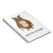 かわいいフクロノート ノートブック (右側)