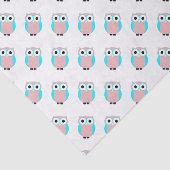 かわいいフクロベビーシャワーギフトティッシュペーパー 薄葉紙 (詳細)