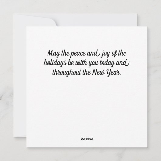 かわいいフクロムクリスマス シーズンカード (裏面)