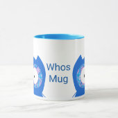 かわいいフクロムグ マグカップ (中央)