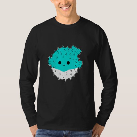 かわいいフグ Tシャツ (正面)