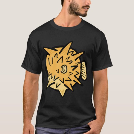 かわいいフグ Tシャツ (正面)