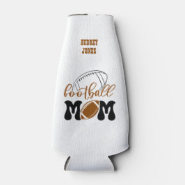 かわいいフットボールママ ボトルクーラー