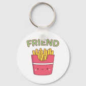 かわいいフライアスドードルマッチングフレンド最高のズ キーホルダー (正面)