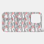 かわいいフラミンゴケースメイトiPhoneケース Case-Mate iPhoneケース (裏面 (横))