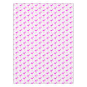 かわいいフラミンゴス-ハッピー1 テーブルクロス (正面)