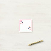 かわいいフラミンゴ ポストイット (デスク上)