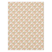 かわいいフラワーカボチャ秋テーマベビーシャワーパーティー テーブルクロス (正面)