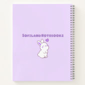 かわいいフラワージャーナル💜🌸💛🌷 ノートブック (裏面)