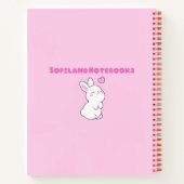 かわいいフラワージャーナル🌸💛🌷 ノートブック (裏面)