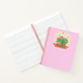 かわいいフラワージャーナル🌸💛🌷 ノートブック (内部)