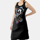 かわいいフラワースカンク エプロン (インサイチュ)