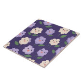 かわいいフラワーパターン タイル (側面)
