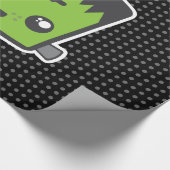 かわいいフランケンシュタインギフトラップ ラッピングペーパー (角)