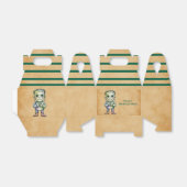 かわいいフランケンシュタインハロウィーン誕生日ボーイパーティー フェイバーボックス (折り畳みなし)