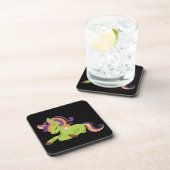 かわいいフランケンシュタインユニコーンハロウィーン コースター (右側)