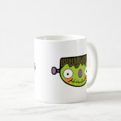 かわいいフランケンシュタイン コーヒーマグカップ (正面右)