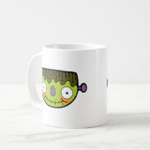 かわいいフランケンシュタイン コーヒーマグカップ (正面左)