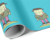 かわいいフランケンシュタイン ラッピングペーパー (ロールコーナー)