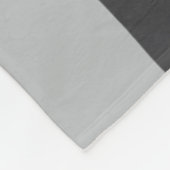 かわいいフランスのブルドッグの名パーソナライズされた前 フリースブランケット (角)