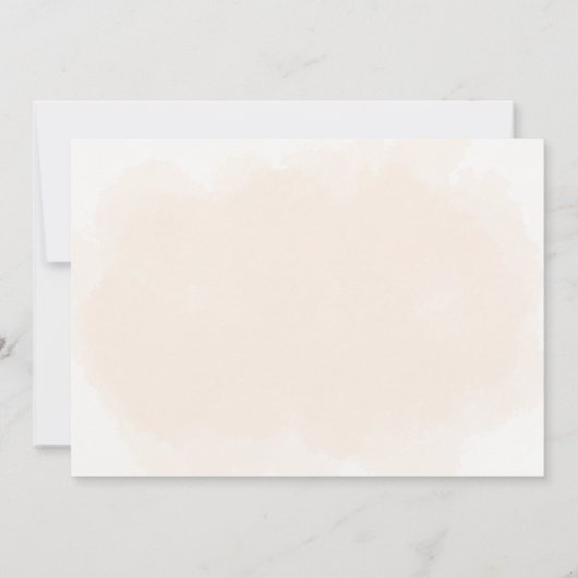 かわいいフランスのブルドッグ子犬ピンクの月の赤ちゃんシャワー 招待状 (裏面)