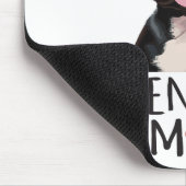 かわいいフランスのブルドッグ マウスパッド (コーナー)