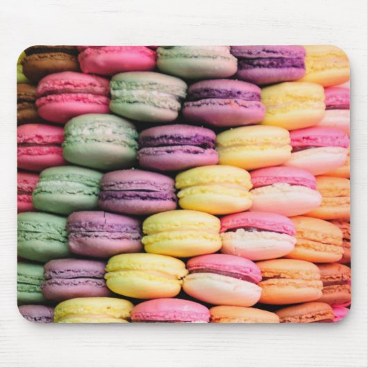 かわいいフランスのマカロンCookie マウスパッド (正面)