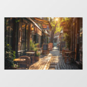 かわいいフランスの喫茶店 ウィンドウサイン (シート)