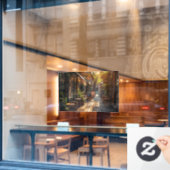 かわいいフランスの喫茶店 ウィンドウサイン (カフェ窓)