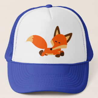 かわいいフリートカートゥーンキツネハット キャップ