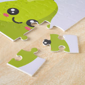 かわいいフルーツありがとう最初の誕生日パーティギフト ジグソーパズル (側面)