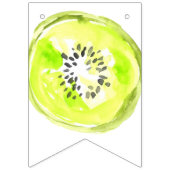 かわいいフルーツの子供の誕生日の旗布の旗 バンティングフラッグ (第1の旗)