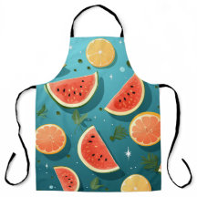 かわいいフルーツエプロン
