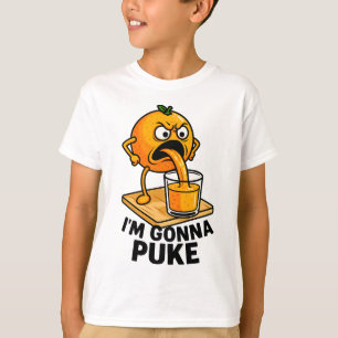 かわいいフルーツオおもしろいレンジジュース Tシャツ