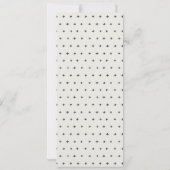 かわいいフルーツカクテルオレンジウォーターカラーメニューカード 招待状 (裏面)