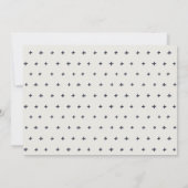 かわいいフルーツカクテルオレンジフォトカップルシャワー サンキューカード (裏面)