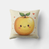 かわいいフルーツキャラクター柄クッション クッション (裏面)