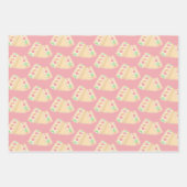 かわいいフルーツサンドイッチ ラッピングペーパーシート (正面)