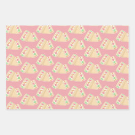 かわいいフルーツサンドイッチ ラッピングペーパーシート