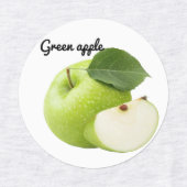 かわいいフルーツシールおもしろいデザインスクールラベル ラベル (デザイン2)