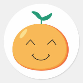 かわいいフルーツシール ラウンドシール