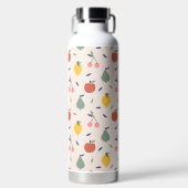 かわいいフルーツパターン ウォーターボトル (正面)