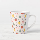 かわいいフルーツパターン カフェラテマグ (右)