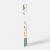 かわいいフルーツパターン iPhoneケース (左側面)